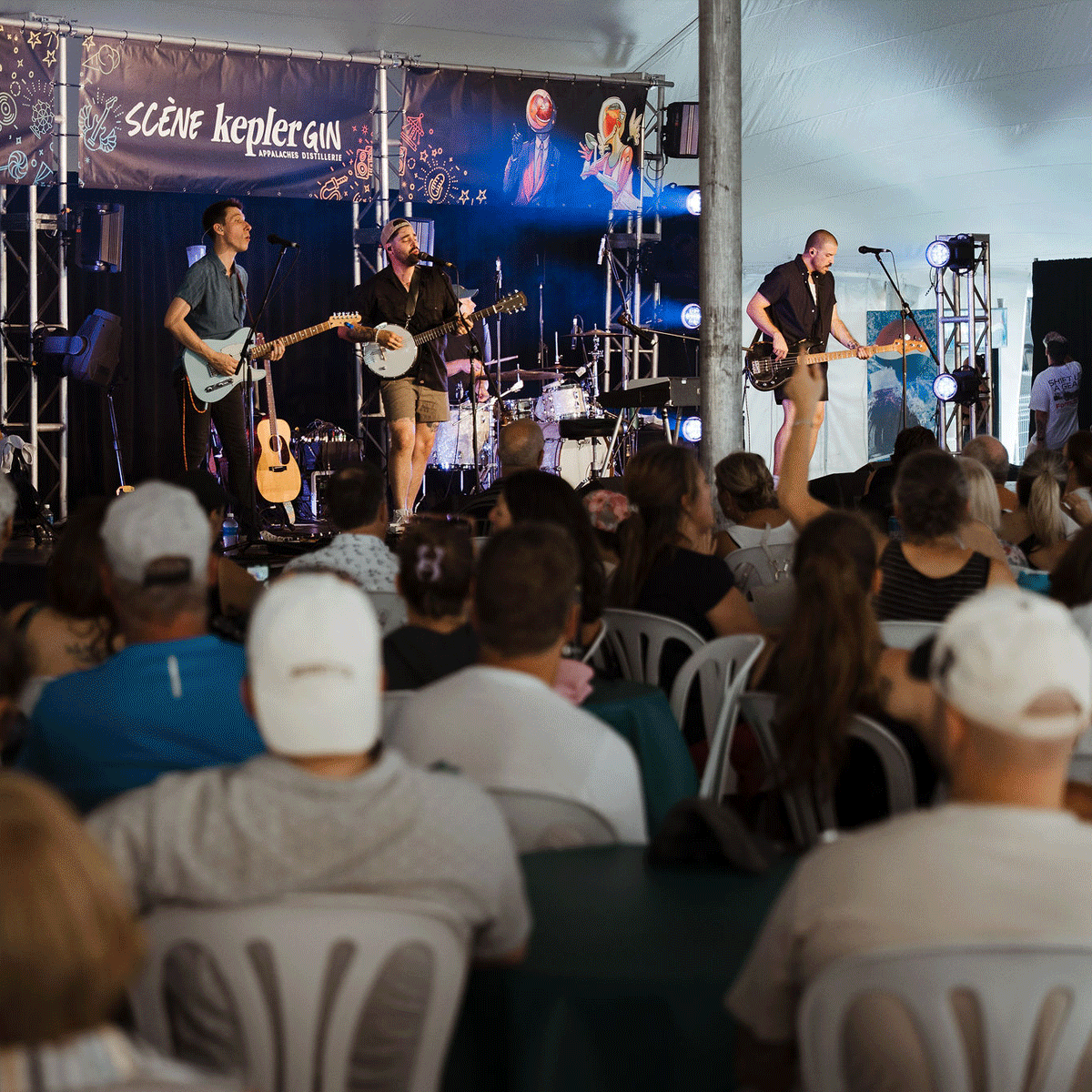 Kepler Scene - La Fête du Lac des Nations Promutuel Assurance – Music and fireworks festival in Sherbrooke